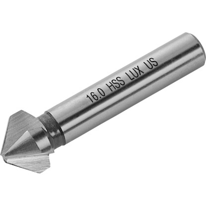 LUX-TOOLS HSS záhlubník do kovu Comfort pr. 16 mm