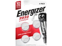 Energizer Lithiová knoflíková baterie CR 2032, 4 ks