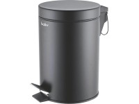 baliv Koš nášlapný černý, 3 l