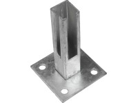 Floraworld Patka 10x10 cm pro plotový sloupek 40 x 40 mm pozinkovaná