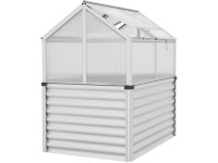 Vitavia Vyvýšený záhon s pařeništěm Gamma HKP 4mm elox 89 x 127 x 135 cm