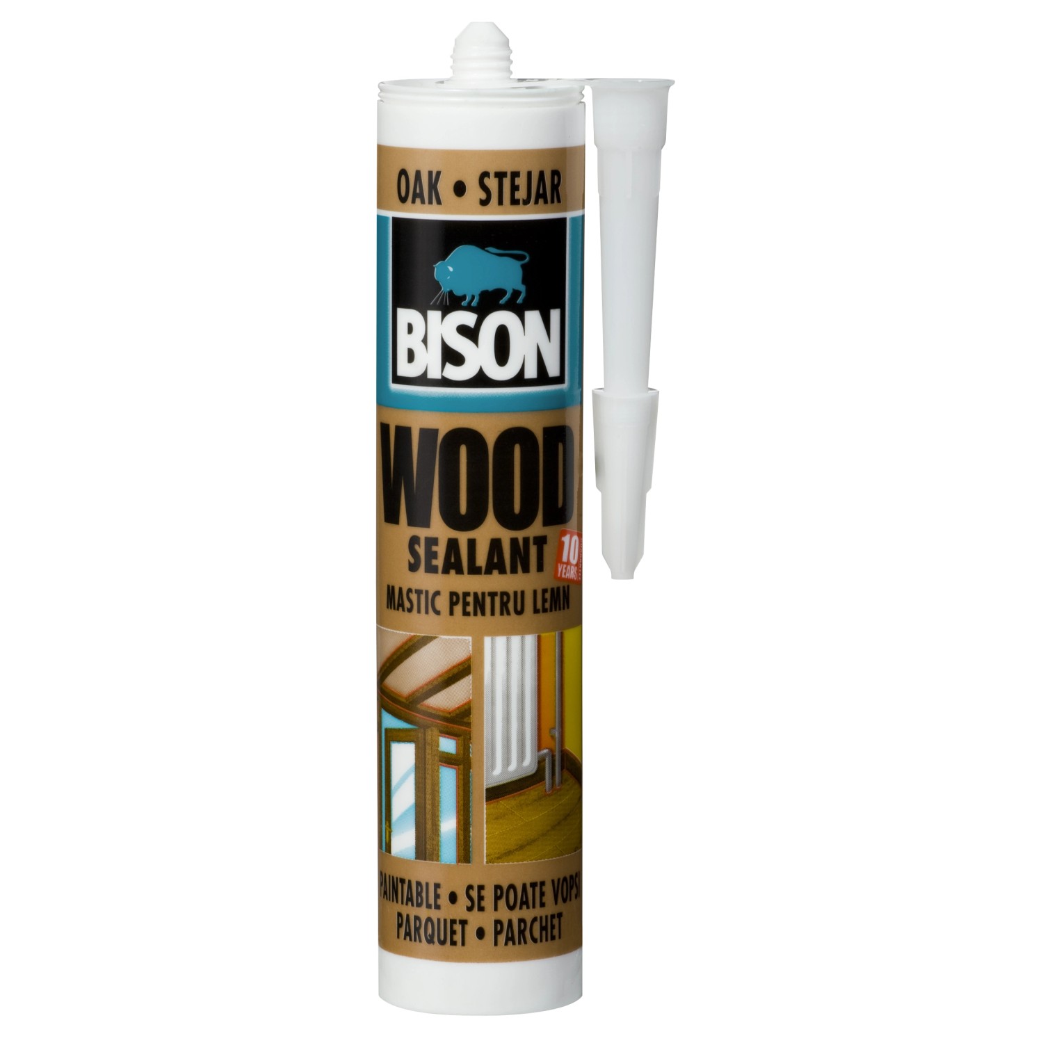 BISON Tmel na dřevo WOOD SEALANT OAK 300 ml