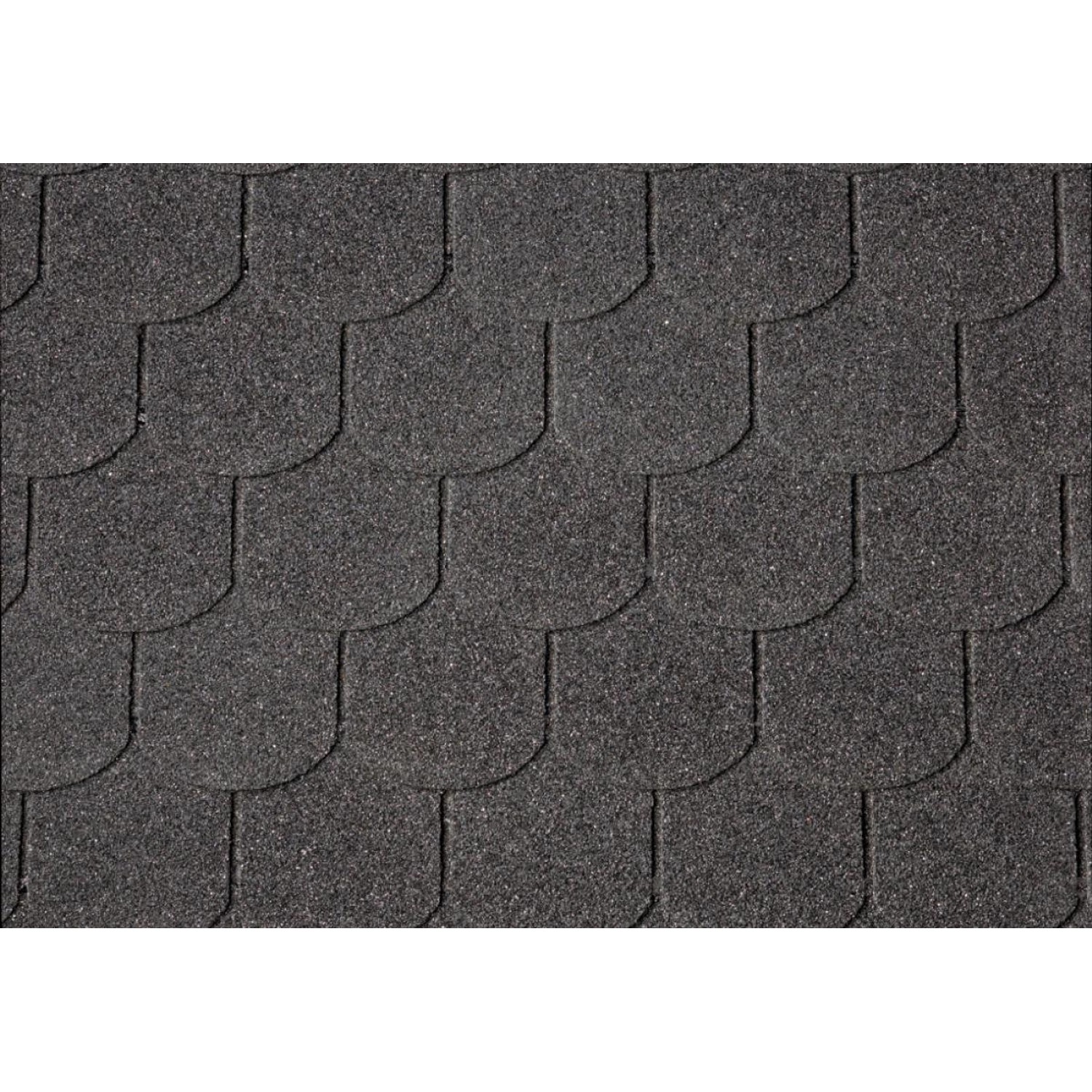 Onduline Asfaltový šindel Bardoline CLASSIC bobrovka, černá, 2 m2