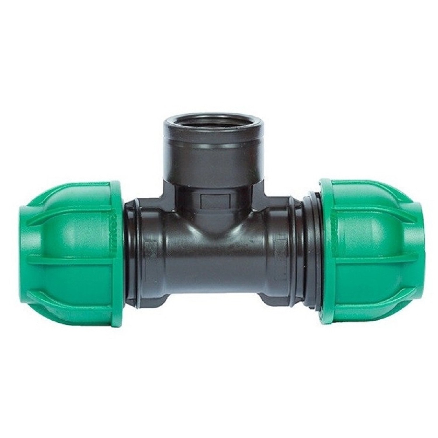 Irritec T-kus Connecto s vnitřním závitem na odbočce 25x1/2"x25