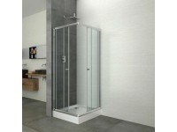 Sanotechnik Rohový sprchový kout bez vaničky Sanodusch B1390C, 90 x 90 x 190 cm