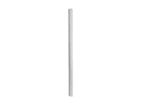 DITON Plotový sloupek koncový Style, levý, přírodní, 272 x 10 x 13 cm