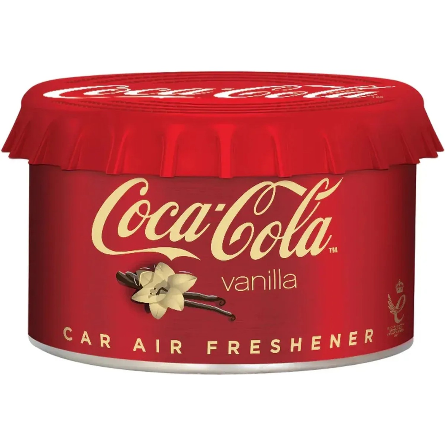 Osvěžovač vzduchu vůně Coca-Cola Vanilla, pr. 7 cm