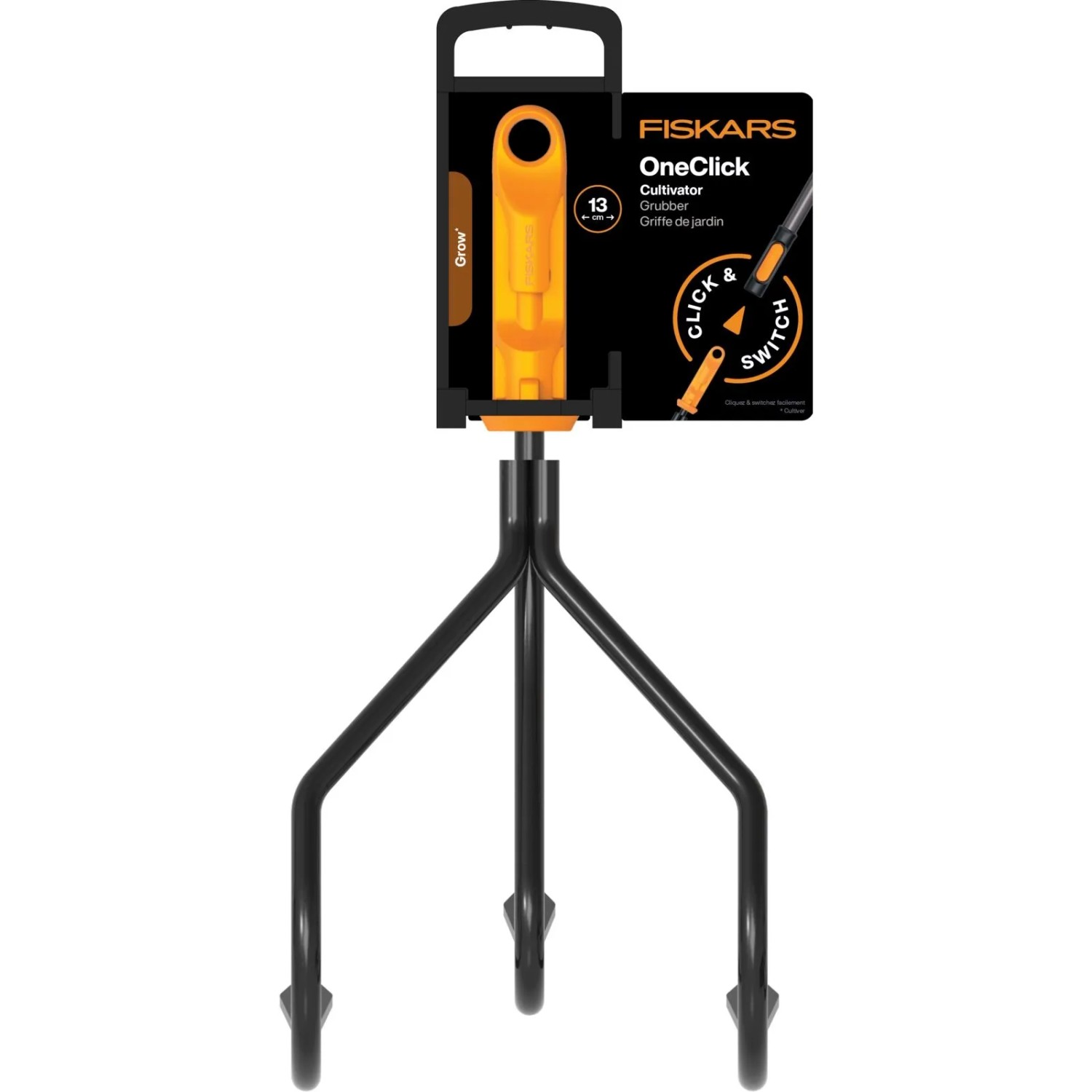 FISKARS Kultivátor OneClick Grow 13 cm