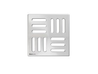 Alcadrain Mřížka 102x102 mm nerez Alcadrain Mřížka 102x102 mm nerez