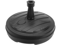 Koopman Stojan na slunečník pro tyče o pr. 18-32 mm, černý, 13 l