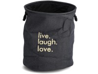 Zeller Present Látkový koš na prádlo Denim, pr. 40 x 50 cm