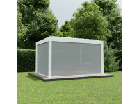 Ximax Boční markýza pro hliníkovou pergolu elektrická, bílá, 400 cm