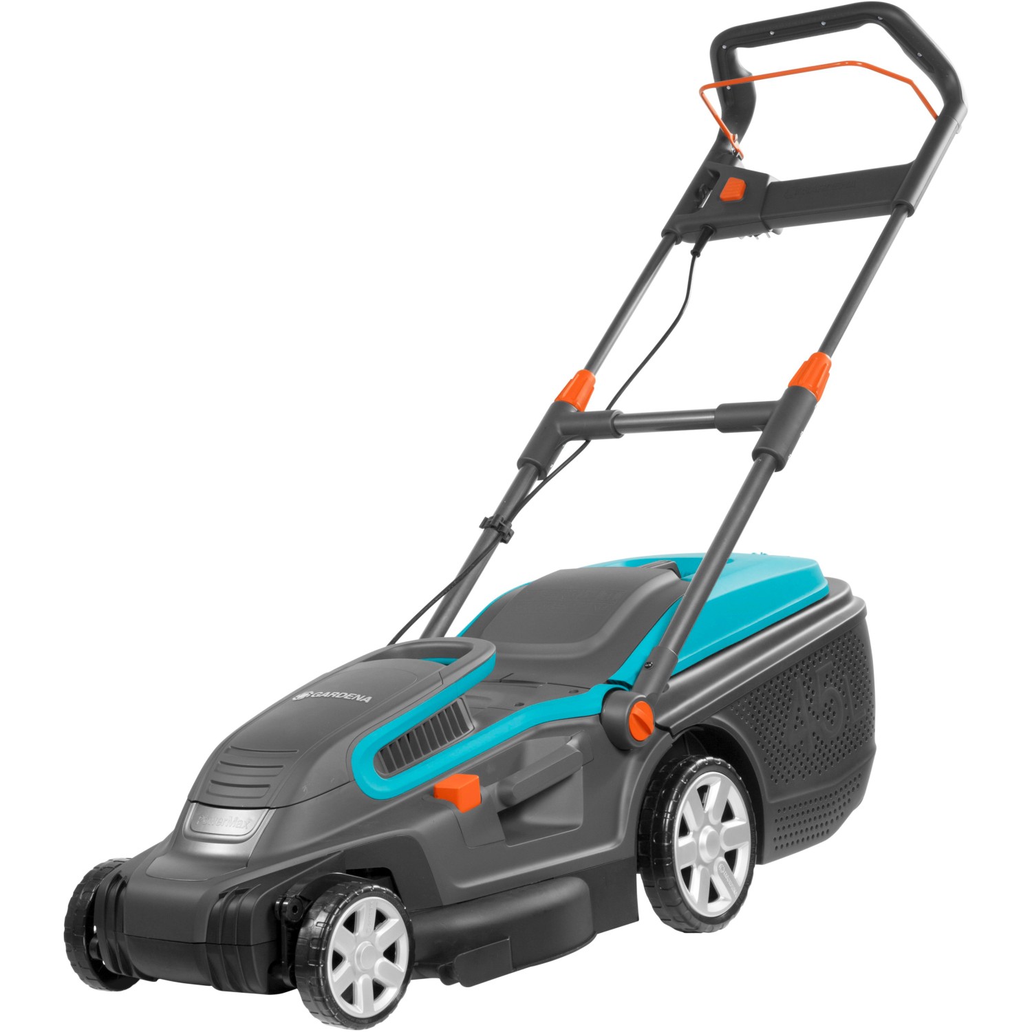 Electric lawnmower PowerMax 1800/42, up to 800 m², hand-operated