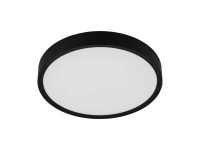 EGLO LED stropní svítidlo MASURITA černé 33,5 W 3900lm 3000K pr. 44 x 7,5 cm