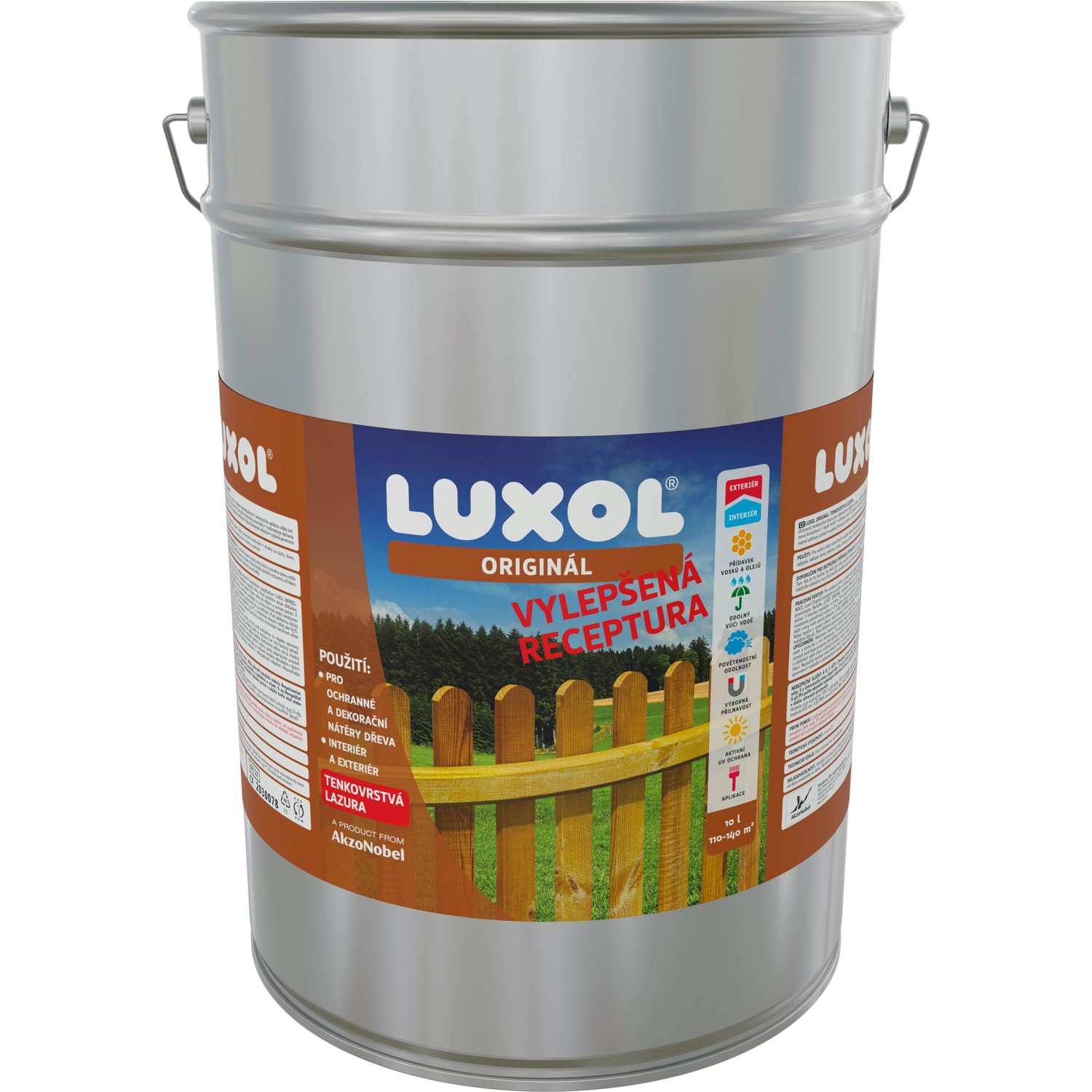LUXOL Originál Tenkovrstvá lazura bezbarvá 10 l