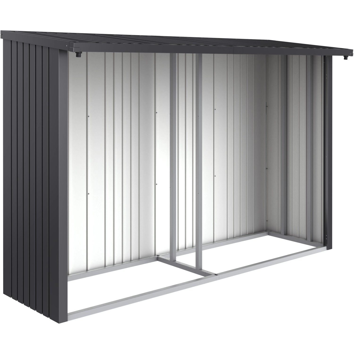 Biohort Zadní stěna pro WoodStock 300 tmavě šedá, 288,6 x 1,1 x 196,5 cm