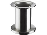 Hettich Nábytková noha Telanio 60 mm x 100 mm vzhled nerezové oceli