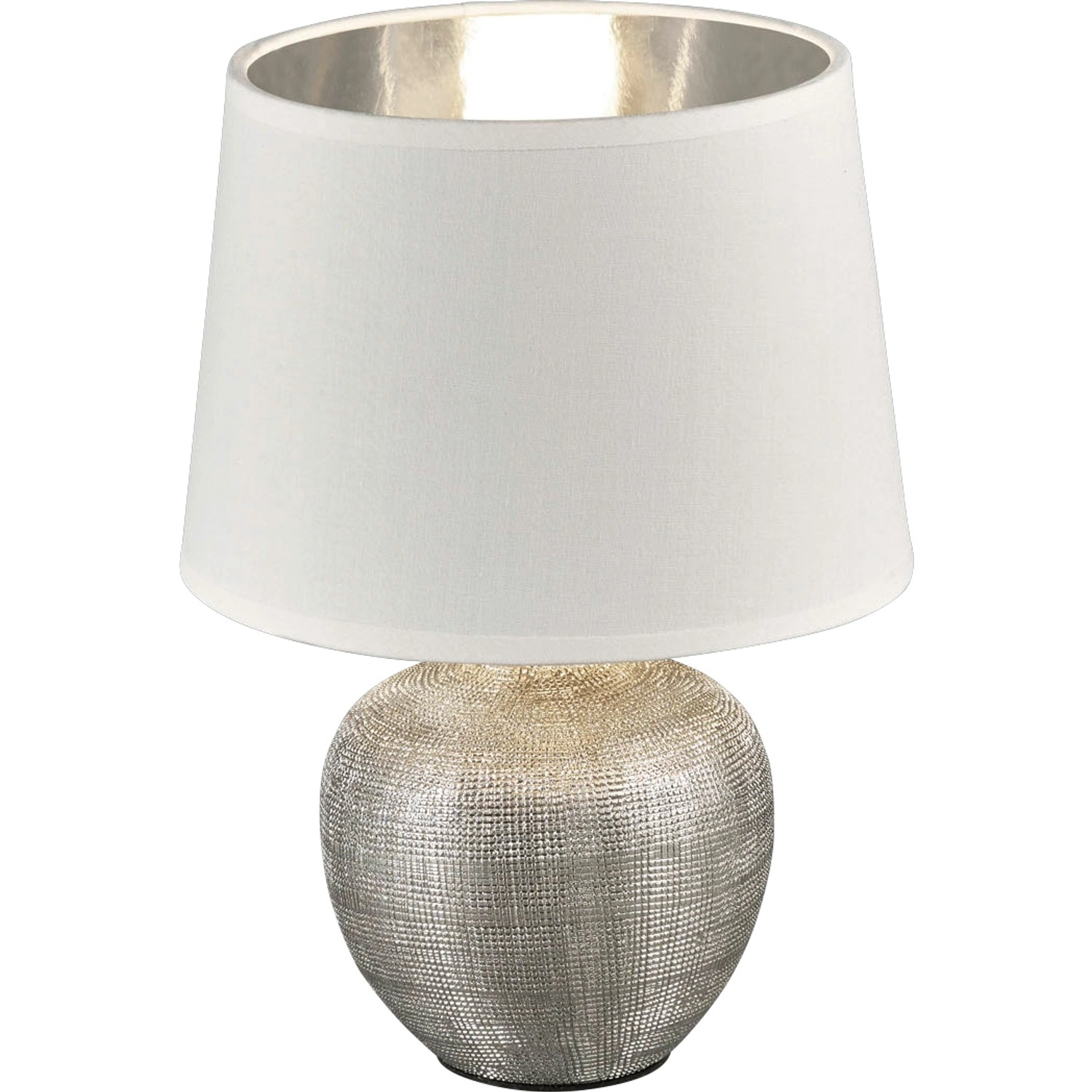 Reality Luxor stolní lampa stříbrná r50621089 RER50621089