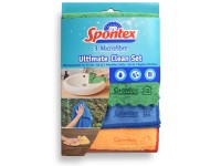 Spontex Utěrky z mikrovlákna Ultimate Clean Set, 3 ks Spontex Utěrky z mikrovlákna Ultimate Clean Set, 3 ks