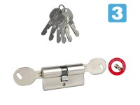 Richter Czech EURO Secure Bezpečnostní vložka 30/35BSZ, 6 klíčů, matný nikl