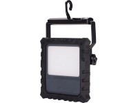 LUX-TOOLS LED aku stavební reflektor 20 W, 1500 lm, 4000 K, černý 22,5 x 15,8 x