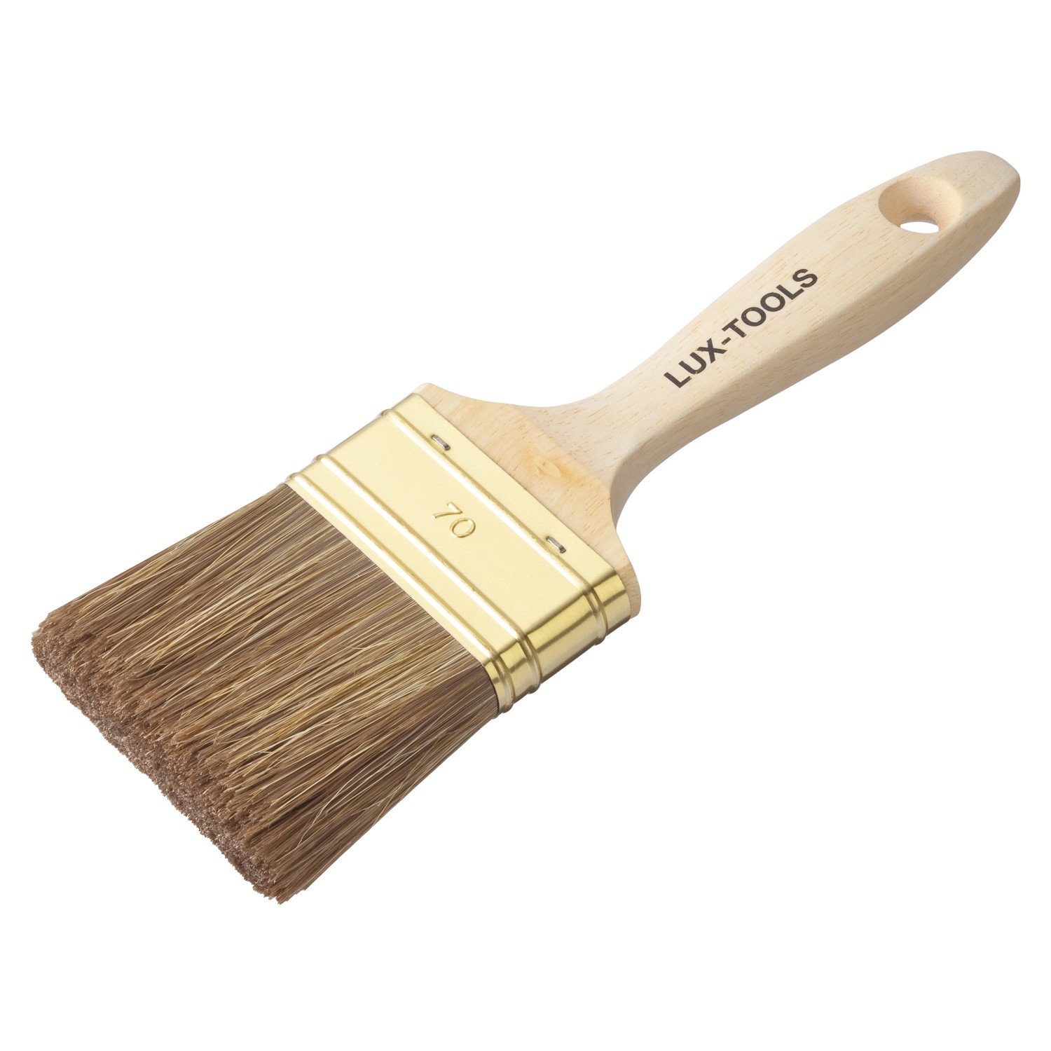 LUX Plochý štětec na lazury 70 mm