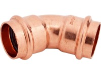 Lisovací oblouk typ II měděný 45°, pr. 28 mm, 1 ks Lisovací oblouk typ II měděný 45°, pr. 28 mm, 1 ks