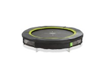 EXIT Sportovní trampolína zabudovaná do zěme Silhouette černá pr. 183 cm