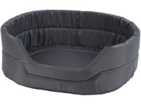 Olala Pets Pelíšek pro psy a kočky Agga LOW č. 4, šedá, 61 x 51 x 16 cm