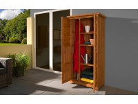 Weka Skříň na balkon/terasu 195 A, hnědá, 150 x 88 x 50 cm FSC®