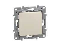 Legrand Střídavý přepínač č. 6 Niloé, 10 AX - 250 V, béžová