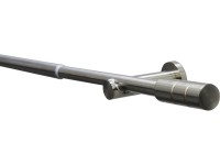 GARDINIA Záclonová souprava KRETA ušlechtilá ocel 19/16 mm, 190-340 cm