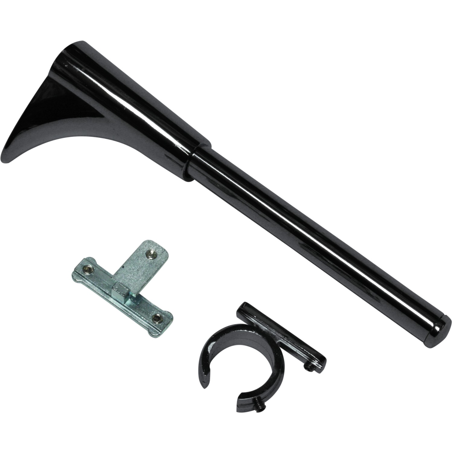 Gardinia Univerzální držák Chicago pro 1 a 2 tyče o průměru 20 mm černý