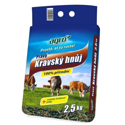 Agro Pravý kravský hnůj 2,5 kg