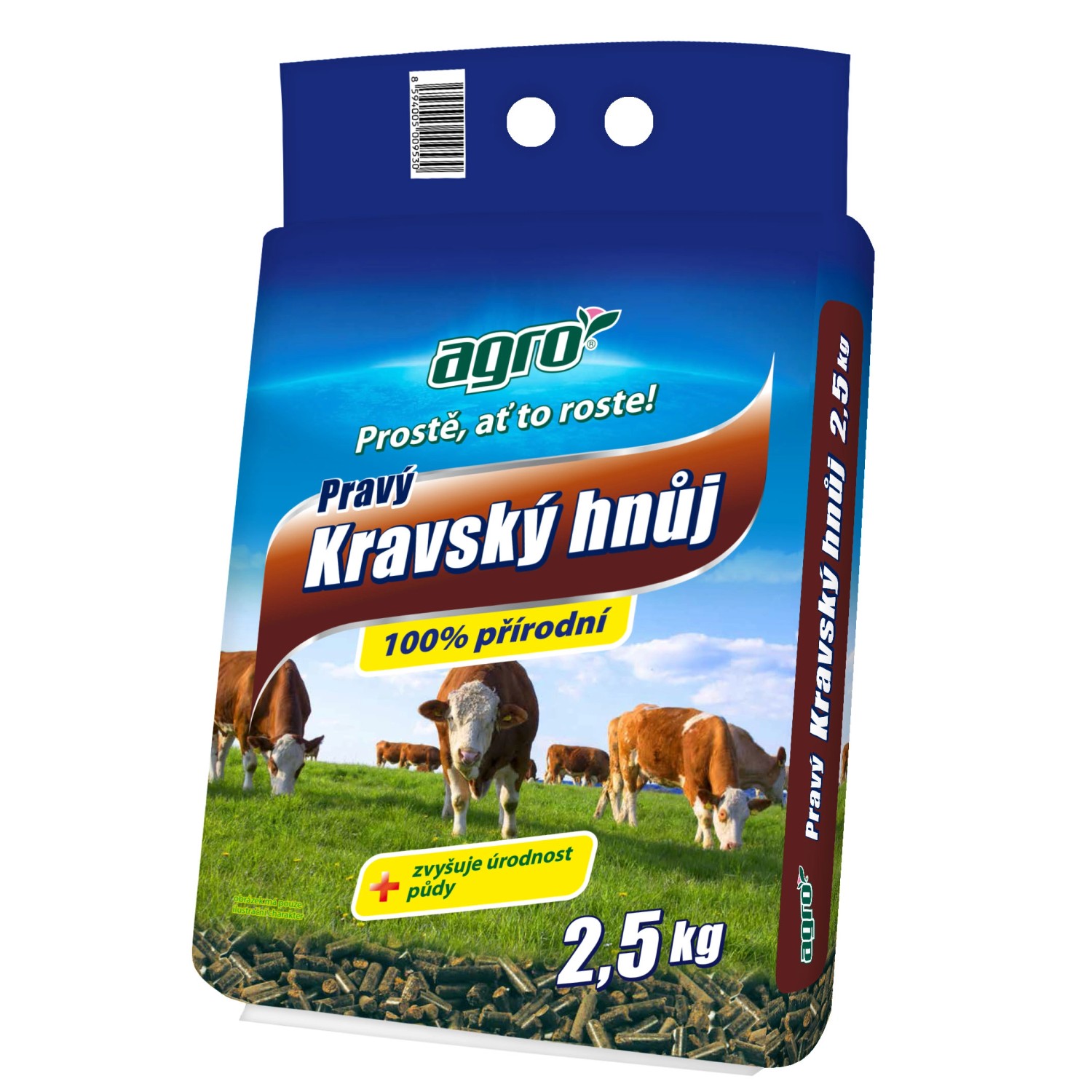 AGRO Kravský hnůj 2,5 kg