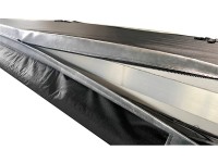 Nordlys Náhradní potah pro izolační kryt, antracitový, 110 x 214 x 12 cm