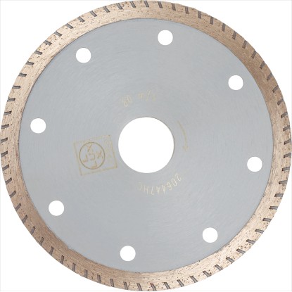 LUX Diamantový řezný kotouč 115 mm plný okraj pro úhlové brusky, pro řezání dlaždic.