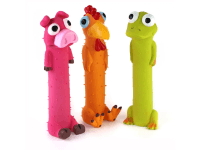 Olala Pets Pískací latexová hračka pro psa - dlouhán 24 cm