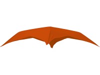 Náhradní stříška na houpací lehátko Palmdale terakota