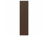 DenPanels Akustický panel ACU-line MELAMIN 40mm ořech čer.MDF čer.plsť 260x60 cm