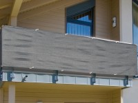 Clona na balkon antracitová, šířka 90 cm - metráž