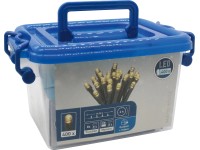 LED světelný řetěz, 400 diod teplá bílá, zelený kabel, 34,92 m