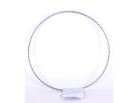 Drátěný kruh bílý 15 cm