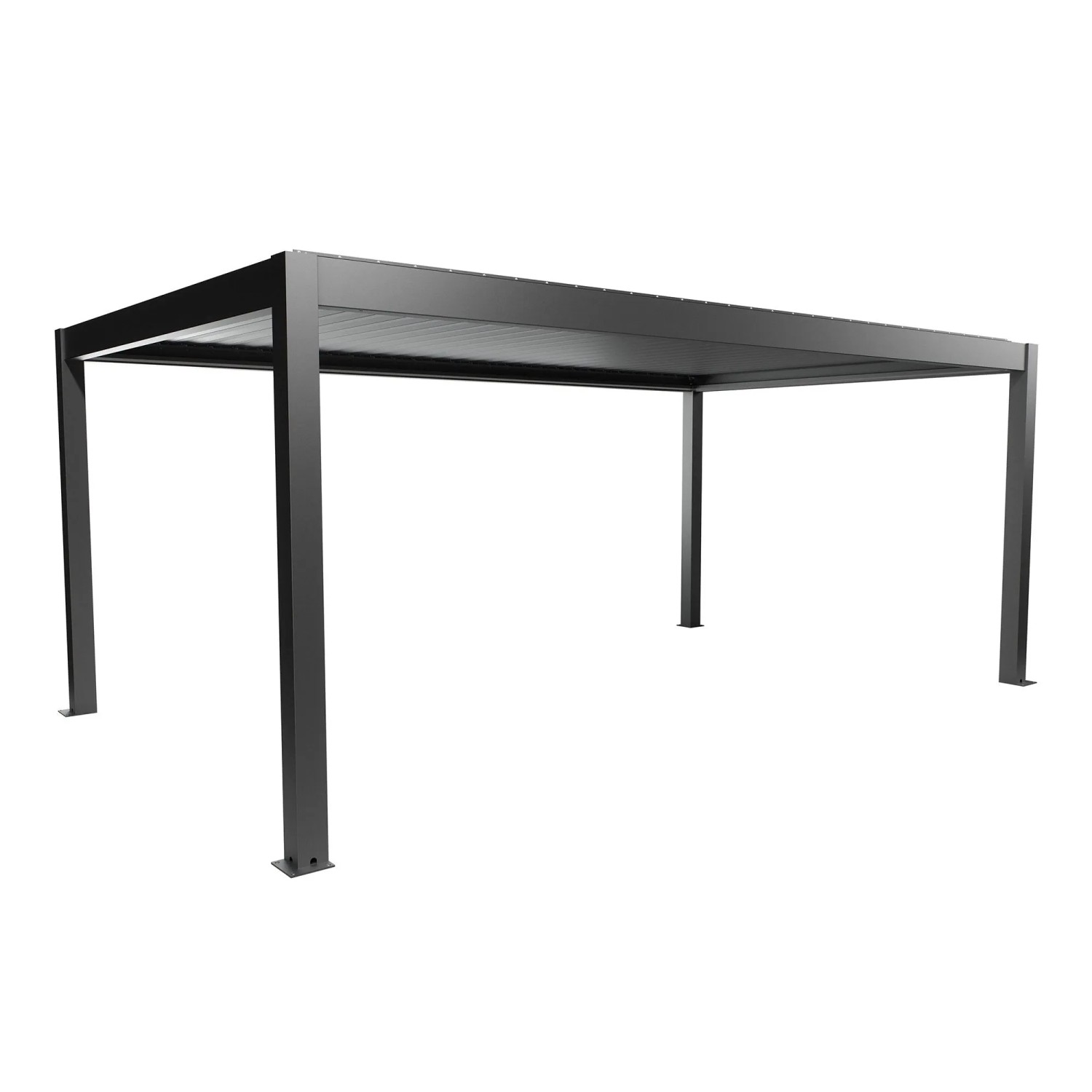 Biohort Pergola 6 x 3,5 tmavě šedá 608 x 367,5 cm