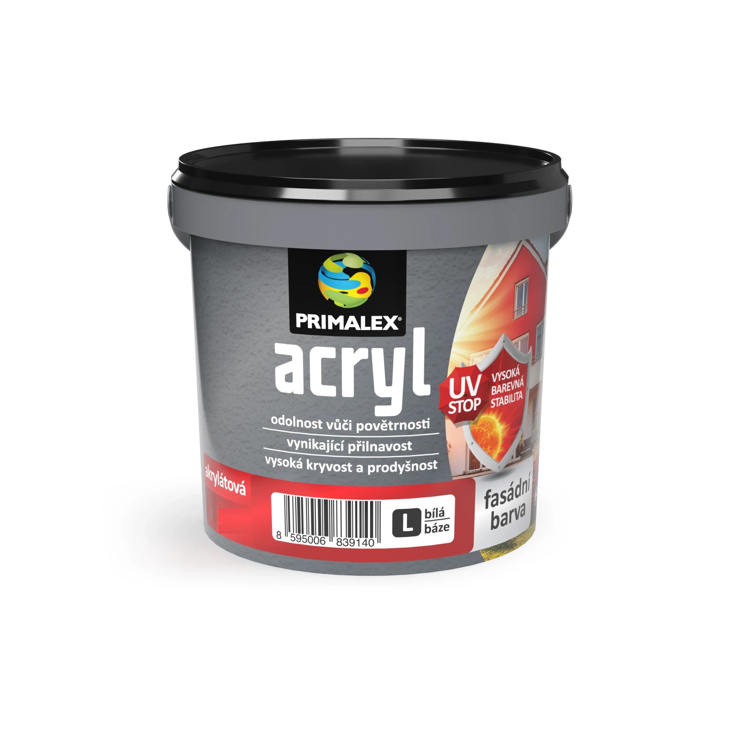 PRIMALEX ACRYL Fasádní báze L, bílá, 3 l