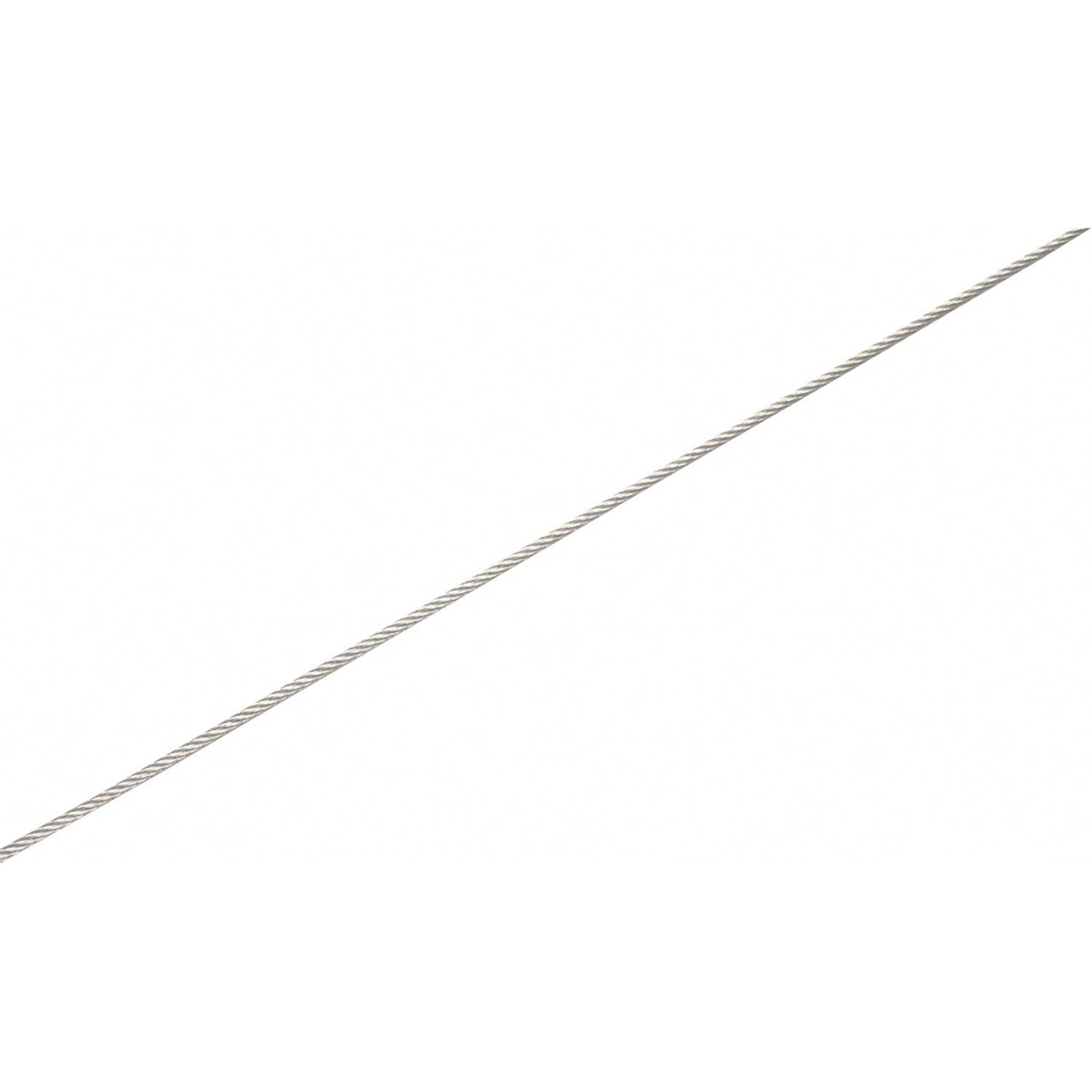 Drátěné lano pozinkovaná ocel, pr. 2 mm - metráž