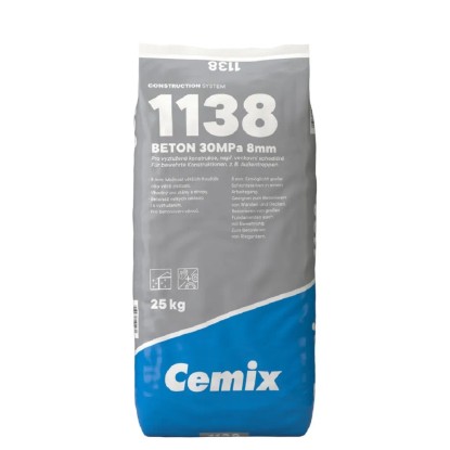 Cemix 1138 Beton 30 Mpa 8 mm 25 kg (PE)