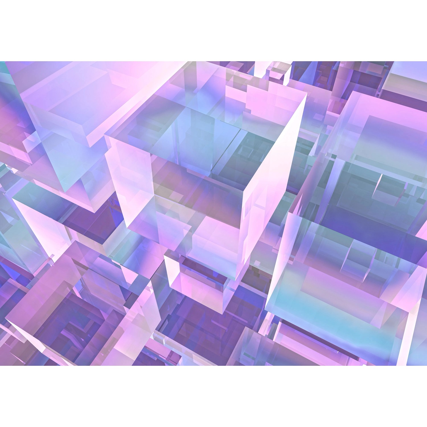 Komar Vliesová fototapeta Holographicubical 350 x 250 cm