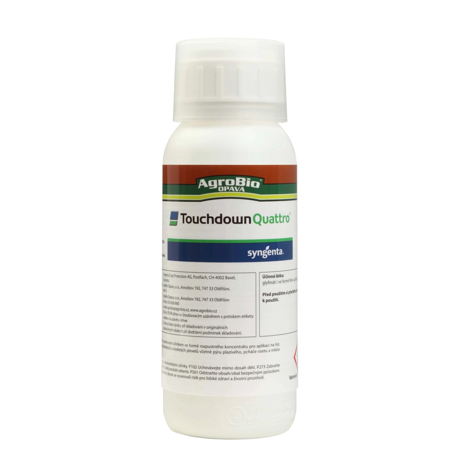 AgroBio Opava Herbicid na plevel TOUCHDOWN QUATTRO 500 ml