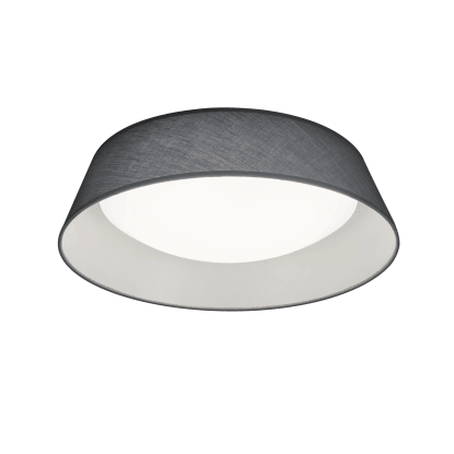 Reality LED stropní svítidlo Ponts šedé pr. 450 mm